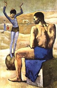 «Девочка на шаре» Пабло Пикассо
